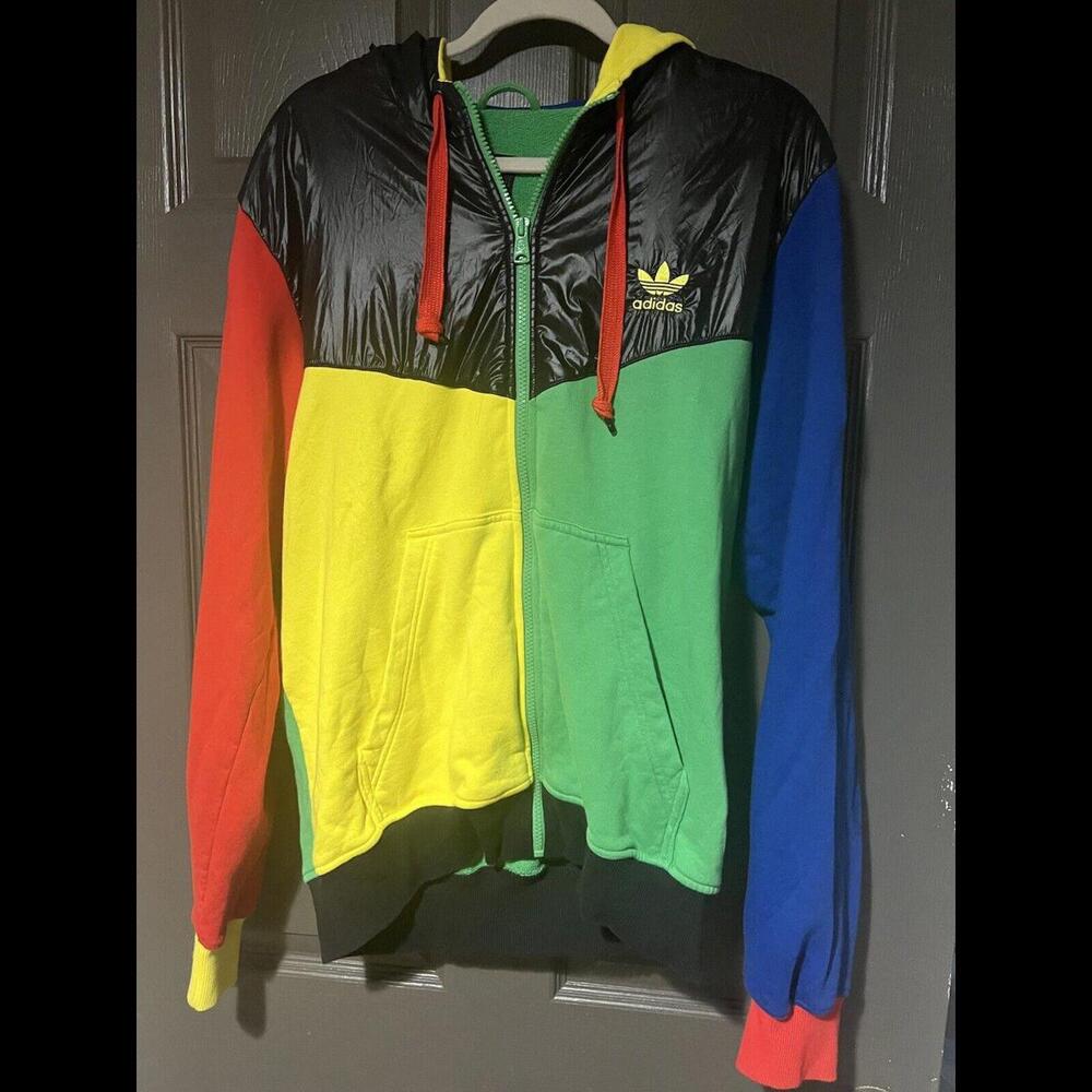 South Africa World Cup 2010 Adidas Football Track Jacket Size L Soccer. - Picture 1 of 9